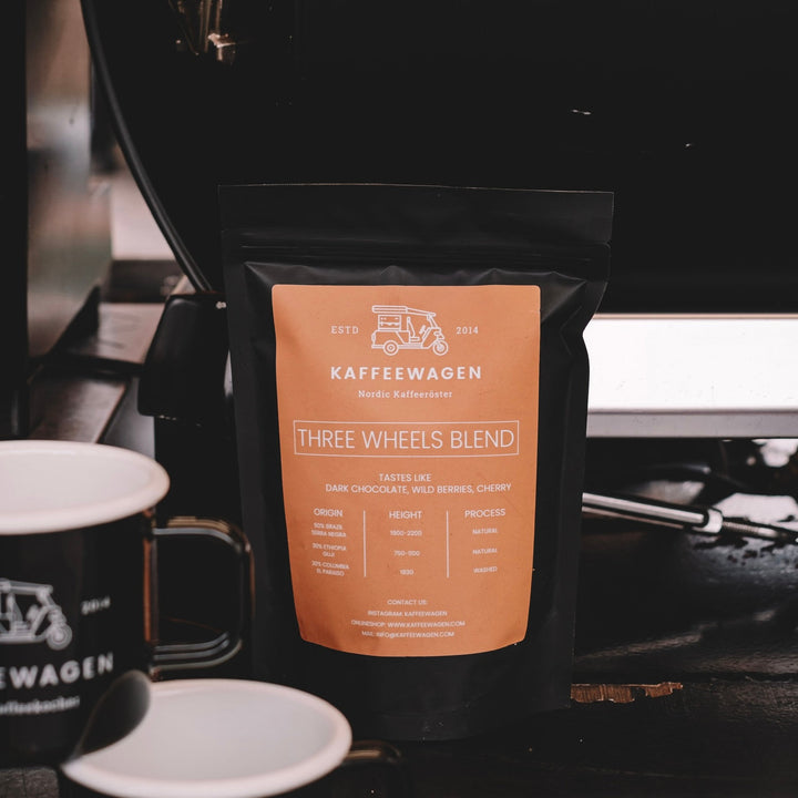 Three Wheels Blend – der Signature Coffee vom Kaffeewagen
